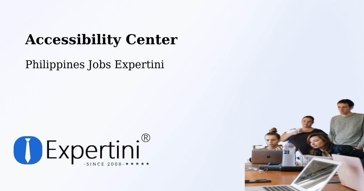 Accessibility Statement – Bonga - Philippines Jobs Expertini