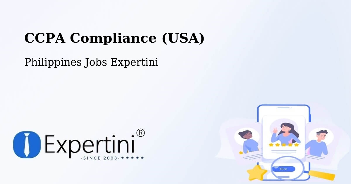 CCPA Privacy Rights & Compliance Notice – Bonga - Philippines Jobs Expertini
