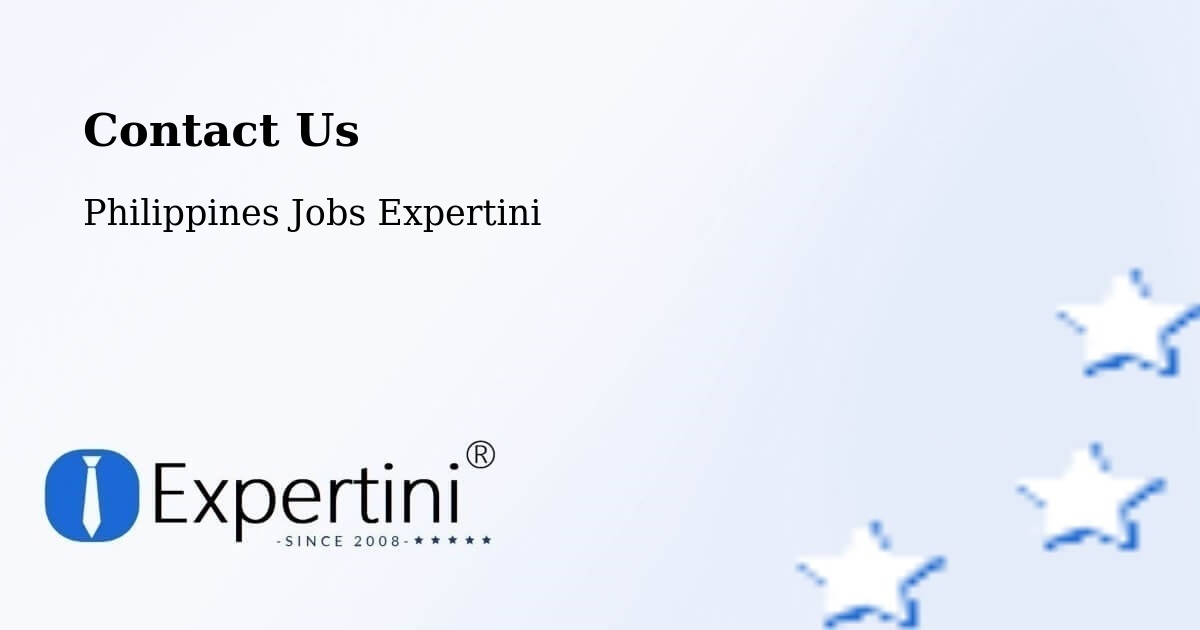 Contact Expertini – Bonga - Philippines Jobs Expertini