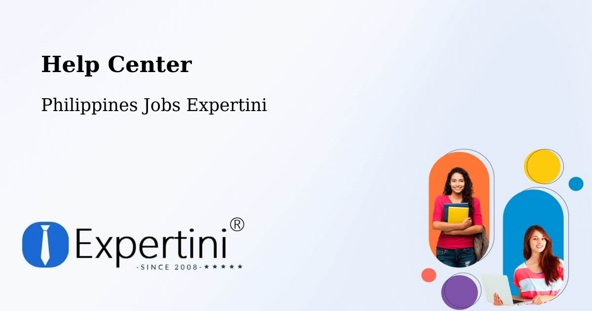 Help Center – Bonga - Philippines Jobs Expertini