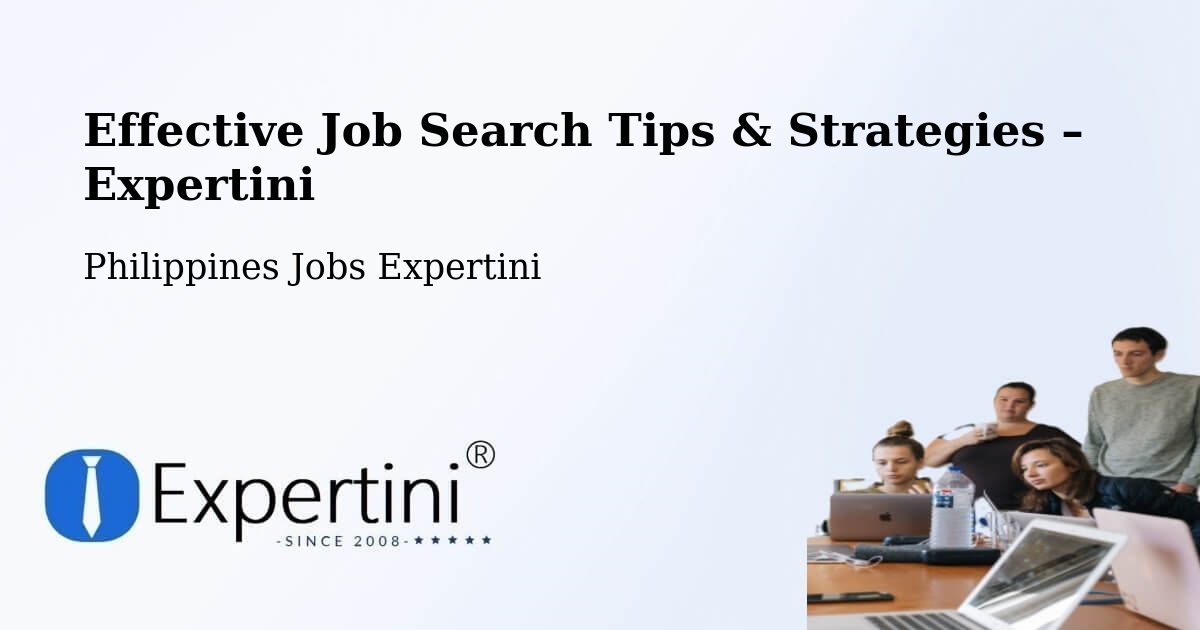 Job Search Tips & Strategies for Job Seekers – Bonga - Bonga, Philippines Jobs Expertini