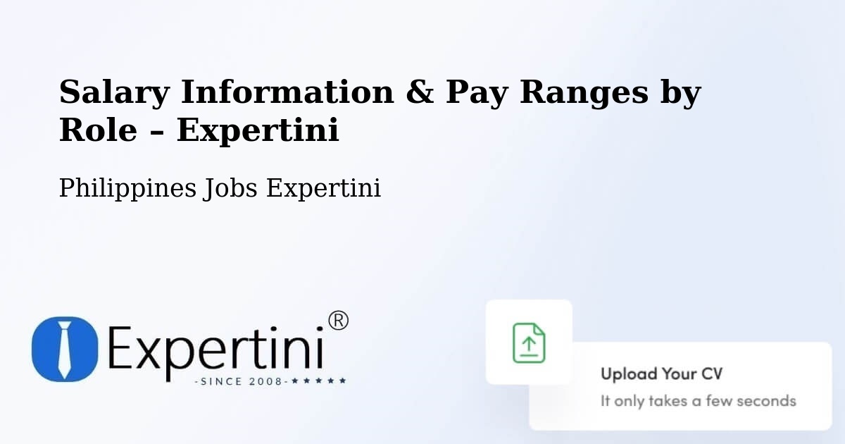 Salary Information & Pay Ranges – Bonga - Bonga, Philippines Jobs Expertini