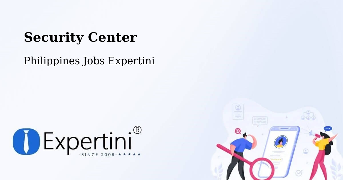 Security & Compliance – Bonga - Philippines Jobs Expertini